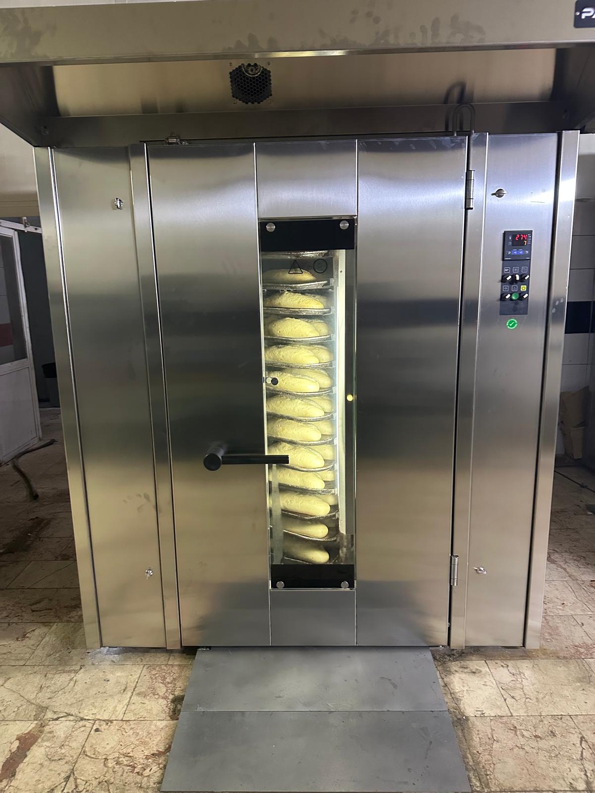 Döner Arabalı Fırın - Pano Kontrollü